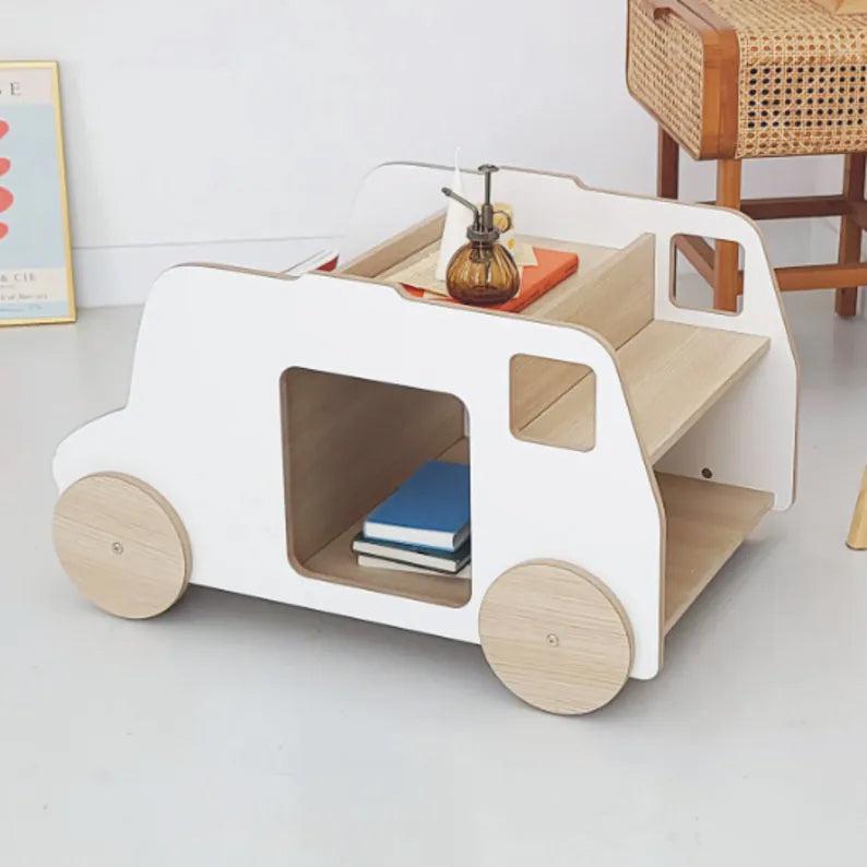 Количка за съхранение на играчки с пейка Minimal PlayTable